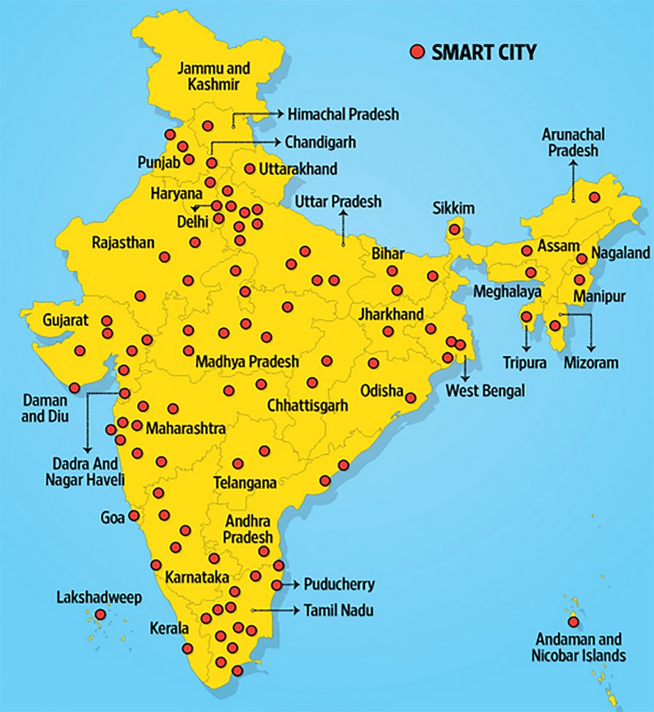 Mapa Indije