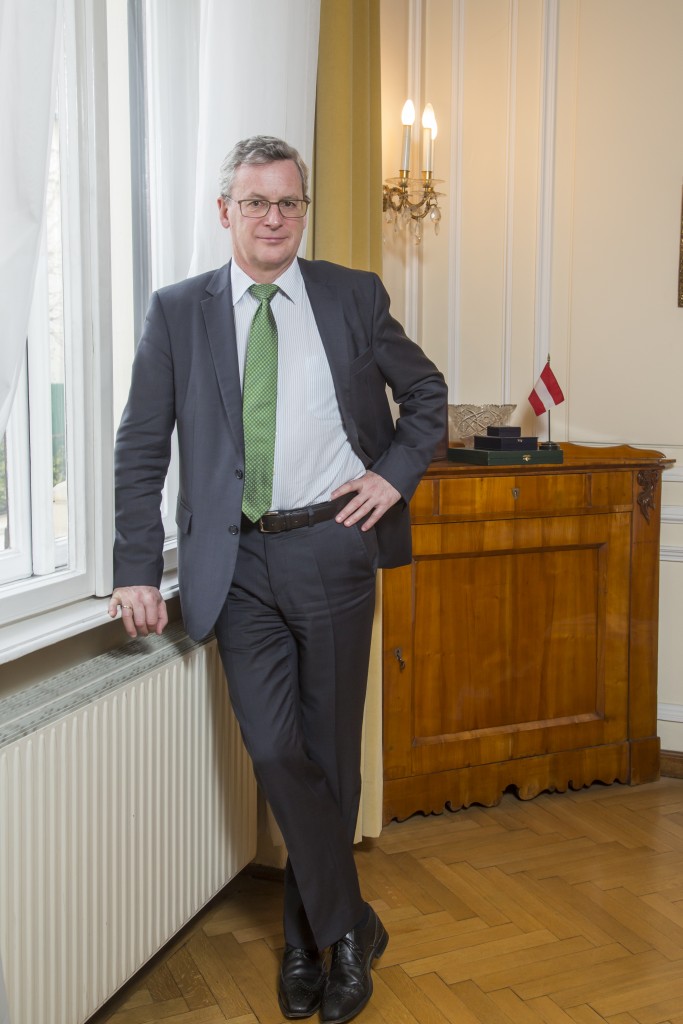 Austrijski Ambasador dr Johannes EIGNER. foto Bosko Karanovic