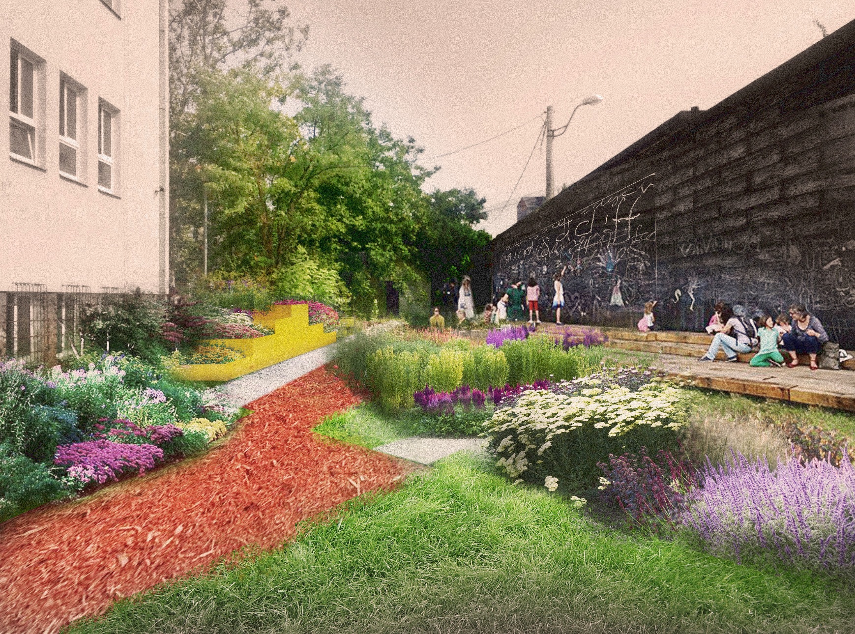 New School Sensory Garden And Prayer Garden Garden Ideas Induced