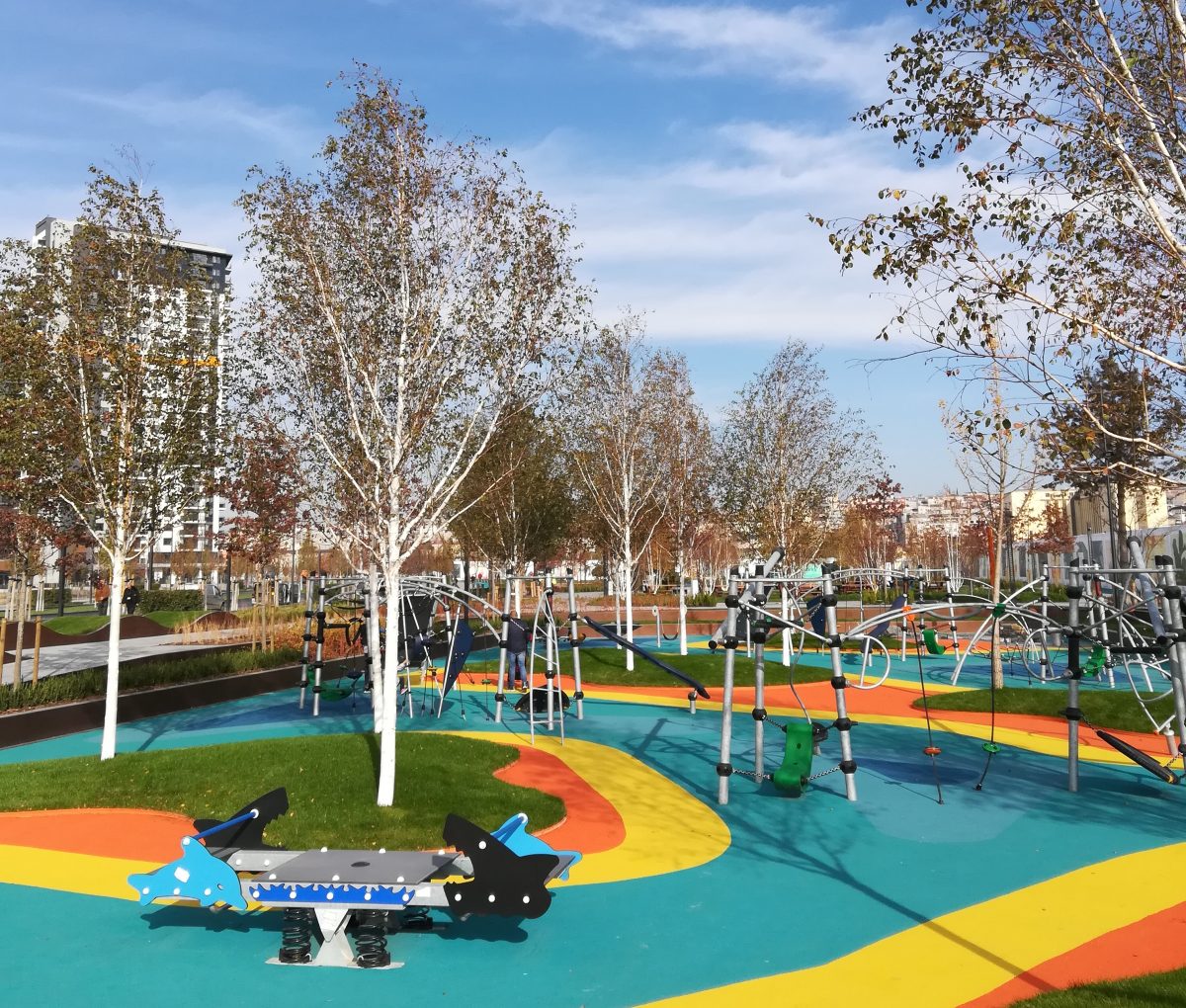 Belgrade Park And Woodrow Wilson Boulevard Opened