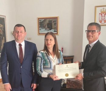 Arpad Zavarko, the new appointed honorary consul of Hungary in Vojvodina