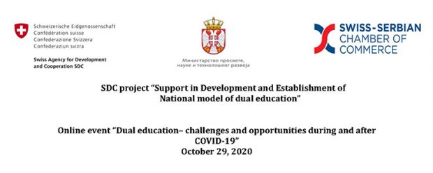 “Dual education – challenges and opportunities during and after COVID-19” conference