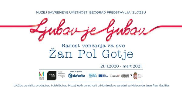 European premiere of the exhibition Love is Love: Wedding Bliss for All à la Jean Paul Gaultier