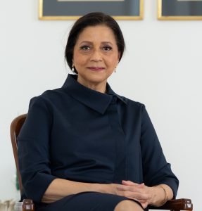 H.E. Lourdes Victoria-Kruse, Ambassador of the Dominican Republic to the Republic of Serbia –  I am an active person with a positive attitude