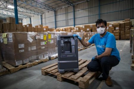 UNICEF sends 3,000 oxygen concentrators and other critical supplies to India as country battles deadly COVID-19 surge