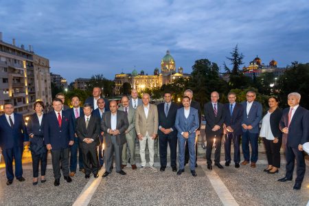 D&C Walking Dinner with the Mayor of Belgrade