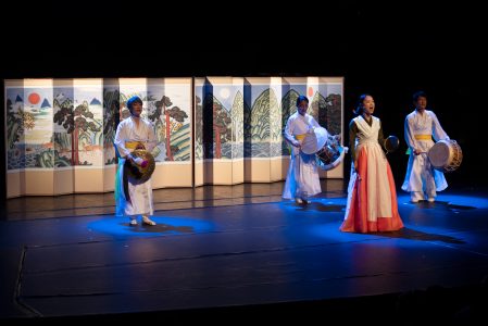 Korean traditional music and dance at the Terazije Theater