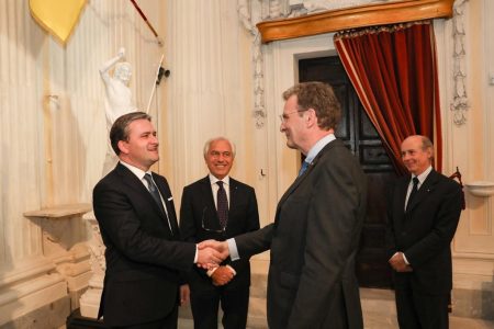 The Grand Chancellor received the Minister of Foreign Affairs of the Republic of Serbia