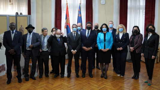 Diplomatic Francophone Delegation visiting of Niš
