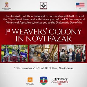 “1st WEAVERS’ COLONY IN NOVI PAZAR” – 10 November 2021, at 10:00 hrs