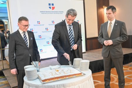 The Hellenic Business Association of Serbia held the Cutting of Vasilopita 2022!