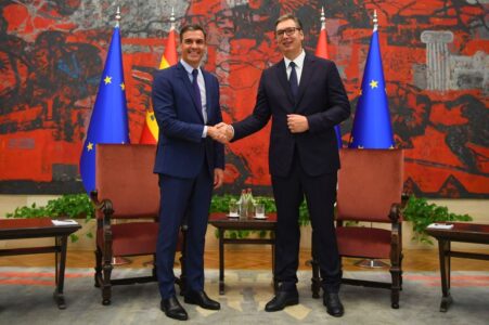 The historic visit of the Spanish Prime Minister to Serbia