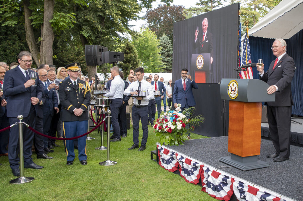 U.S. Embassy in Belgrade Celebrates Independence Day with Distinguished