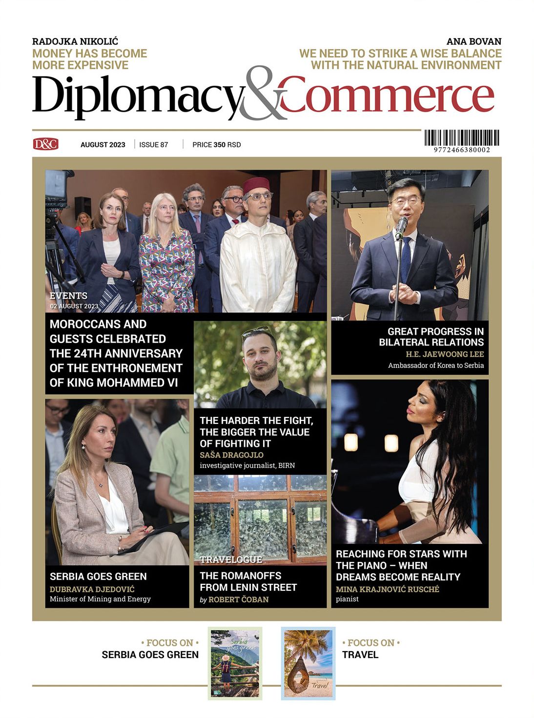 DandC - Diplomacy&Commerce - 87 - August 2023 cover