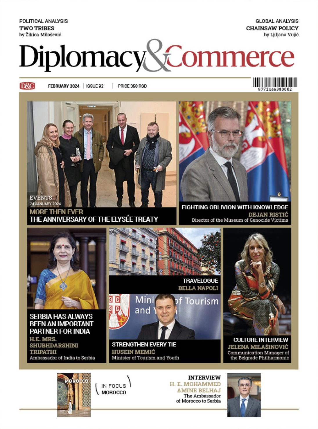 DandC - Diplomacy&Commerce - 92 - February 2024 - Cover